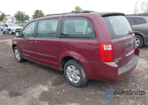 2009 Dodge Grand Caravan Se из США, поврежденный, VIN 2D8HN44E29R650891
